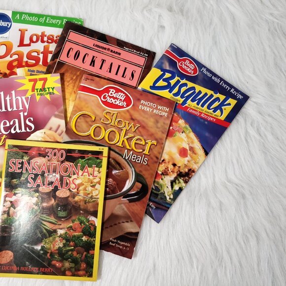 80s 90s Vintage Recipes Cook Book Magazines Booklet Collection Assortment - Picture 3 of 8
